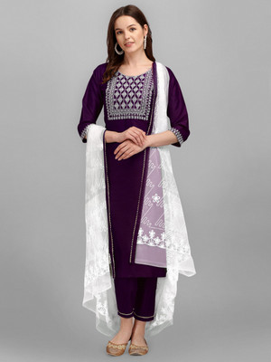PPTOSS Women Kurti Pant Dupatta Set