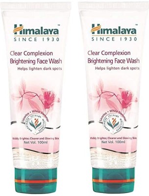 HIMALAYA Clear complexion Brightening  100ML (Pack OF 2) Face Wash(200 ml)