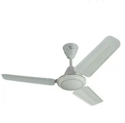BAJAJ New Bahar 900 mm Bianco CF 900 mm Silent Operation 3 Blade Ceiling Fan (Bianco, Pack of 1)