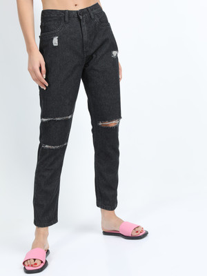 Tokyo Talkies Slim Women Black Jeans