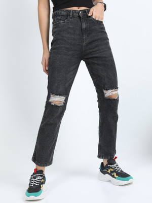 Tokyo Talkies Flared Women Black Jeans