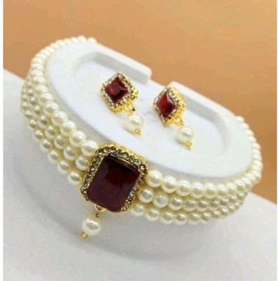 Hs fatio Alloy Gold-plated Multicolor Jewellery Set(Pack of 1)
