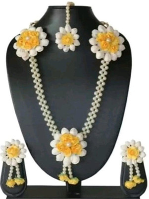 Shree Shyam Creation Fabric Multicolor Jewellery Set(Pack of 1)