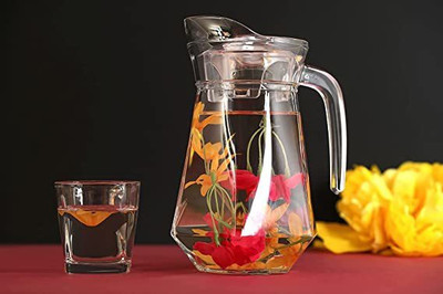MOOZICO 1.3 L Glass Coffee Jug