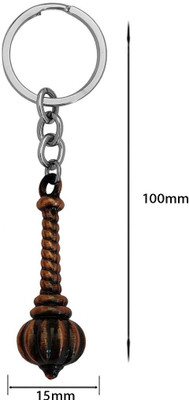 Sullery Lord Bajaranbali Hanuman Gada Keyring Sullerykey2022130 Key Chain