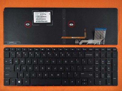 TECHCLONE HP ENVY, Sleekbook, M6-K SERIES, 725450-001, Internal Laptop Keyboard(Black)