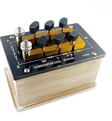 Salco RESISTANCE BOX (PLUG TYPE) (0.1-1 OHMS) Lab Resistance Box