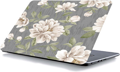 qth FLORAL LAP-3718 VINYL Reusable Laptop Skin Compatible for 15.6 inch(Theme: Spiritual)