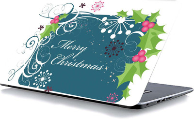 qth FLORAL LAP-3866 VINYL Reusable Laptop Skin Compatible for 15.6 inch(Theme: Spiritual)