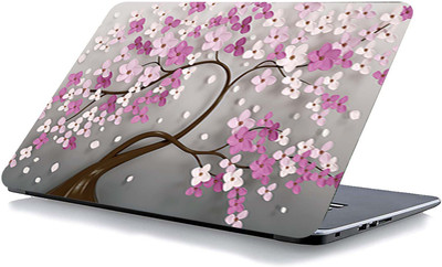 qth FLORAL LAP-3680 VINYL Reusable Laptop Skin Compatible for 15.6 inch(Theme: Spiritual)