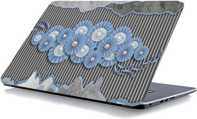 qth FLORAL LAP-3166 VINYL Reusable Laptop Skin Compatible for 15.6 inch(Theme: Spiritual)