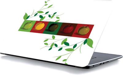 qth FLORAL LAP-3860 VINYL Reusable Laptop Skin Compatible for 15.6 inch(Theme: Spiritual)