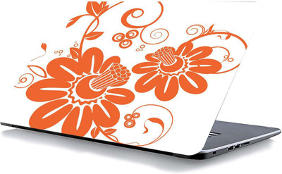 qth FLORAL LAP-3970 VINYL Reusable Laptop Skin Compatible for 15.6 inch(Theme: Spiritual)
