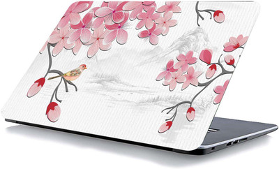 qth FLORAL LAP-3178 VINYL Reusable Laptop Skin Compatible for 15.6 inch(Theme: Spiritual)