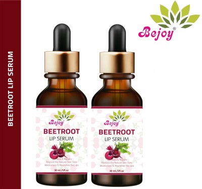 Bejoy Pink Lip Serum - For Shiny, Glossy & Soft Lips With Moisturizing & Nourishing Beetroot(Pack of: 2, 60 g)