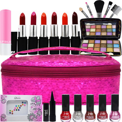 adbeni Professional Makeup Large Size Combo Suitable For Salon And Individuals | Beautify Yourself At Home Like Parlour(Pack of 21)