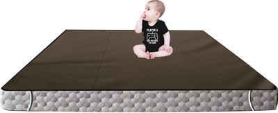 The Furnishing Tree Elastic Strap King Size Waterproof Mattress Cover(Brown)