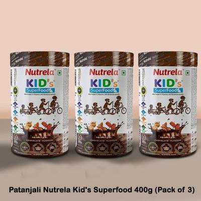 PATANJALI Nutrela Kid's Superfood 400g(Pack of 3)