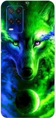 LAMHA Oppo A54 Mobile Skin(Ultra Super Many Hued Wolf Skin With High Matte Finish.)