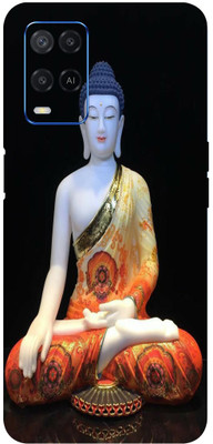 BUGGU Oppo A54 Mobile Skin(Ultra Super Lord Buddha Skin With High Matte Finish.)