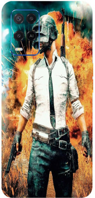 LAMHA Oppo A54, oppo a54 Mobile Skin(Ultra Super Pubg Lover Skin With High Mattte Finish.)