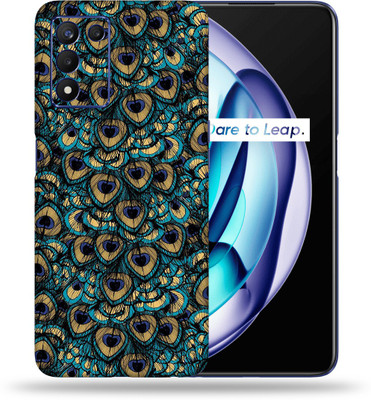 OggyBaba Realme 9 SE 5G Mobile Skin(Peacock Feather Multicolor Skin With Ultra Matte Finish)