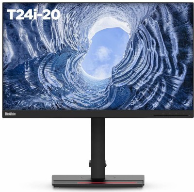 Lenovo Thinkvision T series 23.8 inch Full HD LED Backlit IPS Panel Monitor (Thinkvision T24I-20 23.8-Inch Fhd Monitor (61F7Mar1Ww))  (Response…