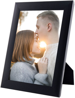 VUF Wood Wall Photo Frame(Black, 1 Photo(s), set of 01 Photo Frame Size 5x7)