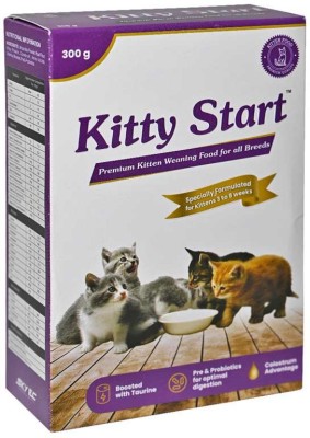 skyec KITTY START Premium Kitten Weaning Food for all breeds 300GM 0.3 kg Dry New Born, Young Cat Food