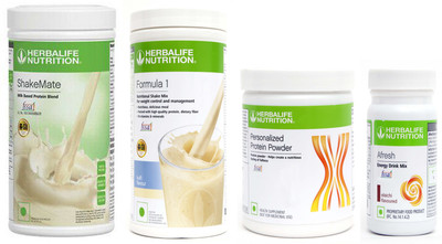 HERBALIFE FORMULA1KULFI PROTIEN POWDER 200 G AFRESH ENERGY DRINK ELAICHI SHAKEMATEMILK Protein Shake(1.25 kg, KULFI)