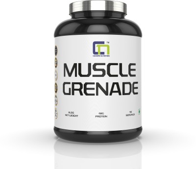 CHAMPS NUTRITION MUSCLE GRENADE 6Lbs Weight Gainers/Mass Gainers(3 kg, BANANA)
