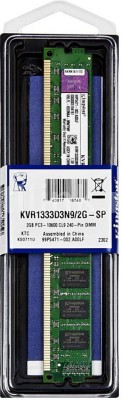 KINGSTON Value RAM DDR3 2 GB (Dual Channel) PC (KVR1333D3N9/2G-SP)(Green, Black)