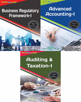 B.com 5 Semester (3 In 1) Business Regulatory Framework - I , Advance Accounting - I , Auditing And Taxation As Per Savitribai Phule Pune University(Paperback, Experienced Faculty) B.com 5 Semester (3 In 1) Business Regulatory Framework - I , Advance Accounting - I , Auditing And Taxation As Per Savitribai Phule Pune University(Paperback, Experienced Faculty)