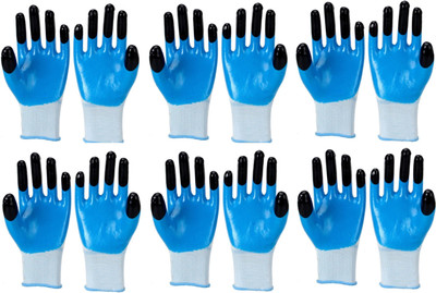 Masox Store Wet and Dry Disposable Glove Set(Medium Pack of 12)
