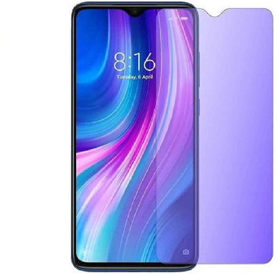 ELEF Edge To Edge Tempered Glass for Tecno Spark 6 Air Anti Blu Eye Protector Tempered Glass Harmful Blue Light(Pack of 1)