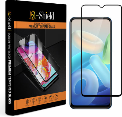 MS-Shield Edge To Edge Tempered Glass for Vivo Y75 5G, Vivo Y75(Pack of 1)
