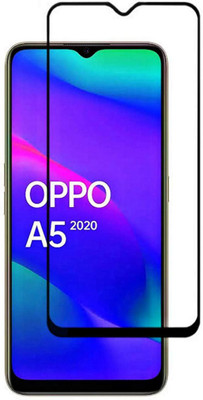 PARANDIV Edge To Edge Tempered Glass for Oppo A5 2020(Pack of 1)
