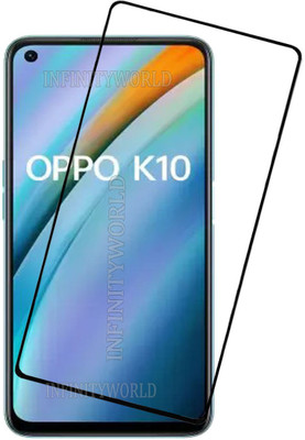 MaxR Edge To Edge Tempered Glass for OPPO K10(Pack of 1)