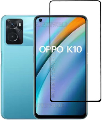MaxR Edge To Edge Tempered Glass for OPPO K10(Pack of 1)