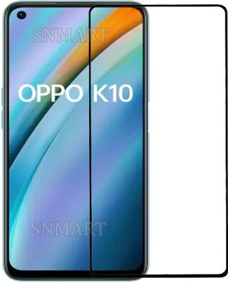 MaxR Edge To Edge Tempered Glass for OPPO K10(Pack of 1)