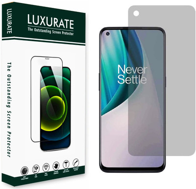 LUXURATE Edge To Edge Tempered Glass for Realme GT NEO 2(Pack of 1)