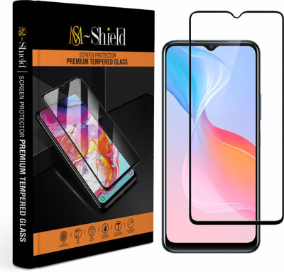 MS-Shield Edge To Edge Tempered Glass for Vivo Y21A(Pack of 1)