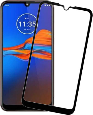 VISHZONE Edge To Edge Tempered Glass for Moto E6s (2020)(Pack of 1)