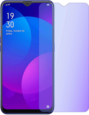 ELEF Edge To Edge Tempered Glass for Oppo F11 Anti Blu Eye Protector Tempered Glass Blocks Excess Harmful Blue Light(Pack of 1)