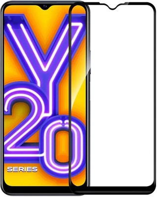ARMAGUARD Edge To Edge Tempered Glass for Vivo Y20, Vivo Y20i, Vivo Y20A, Vivo Y12G, Vivo Y20G, Vivo Y20A 2021(Pack of 1)