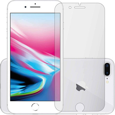 ELEF Edge To Edge Tempered Glass for Iphone 7 Plus Anti-Fingerprint Scratch Resistant Anti Glare With Camera Cut(Pack of 1)