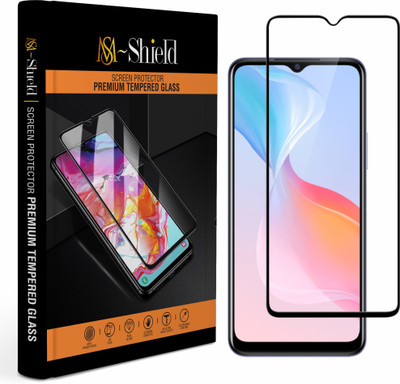 MS-Shield Edge To Edge Tempered Glass for Vivo Y21T(Pack of 1)