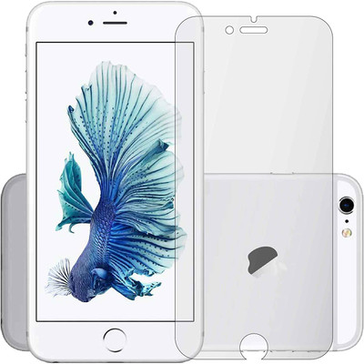 ELEF Edge To Edge Tempered Glass for Iphone 8 Anti-Fingerprint Scratch Resistant Anti Glare With Camera Cut(Pack of 1)