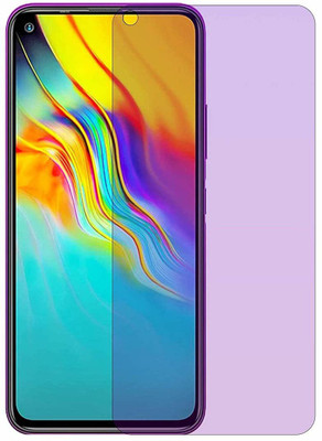 ELEF Edge To Edge Tempered Glass for Infinix Hot 9 Anti Blu Eye Protector Tempered Blocks Excess Harmful Blue Light(Pack of 1)