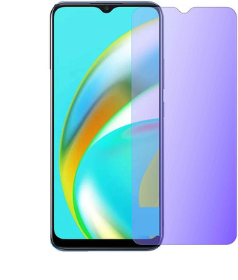 ELEF Edge To Edge Tempered Glass for Oppo A53s 5G Anti Blu Eye Protector Tempered Blocks Excess Harmful Blue Light(Pack of 1)